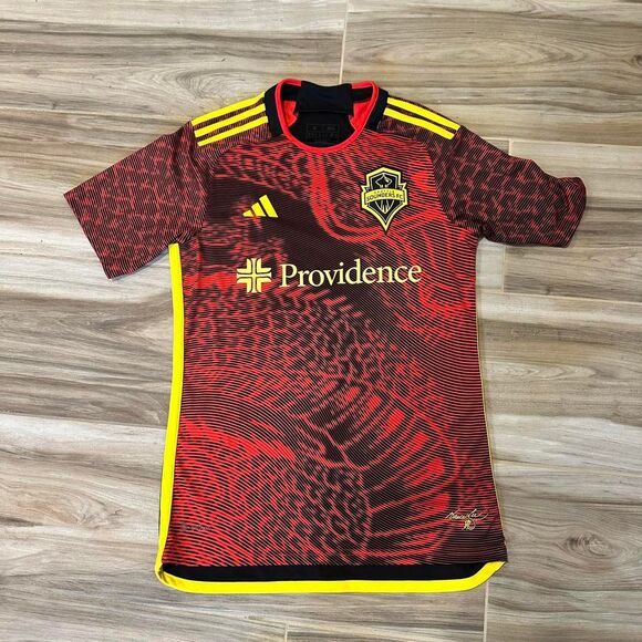 Seattle Sounders Adidas Away Bruce Lee Edition Soccer Jersey - Picture 1 of 6